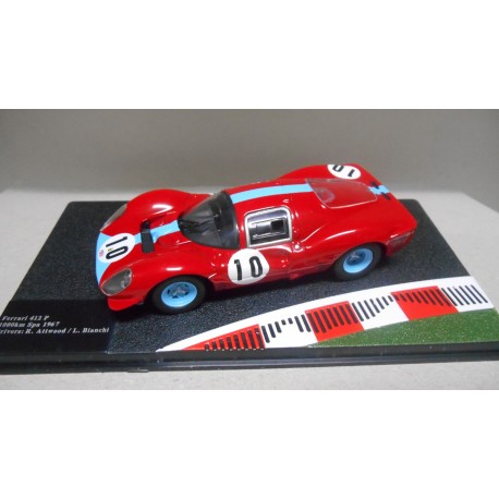 FERRARI 412 P 1000 KM SPA 1967 ATTWOOD 1:43 FERRARI RACING IXO