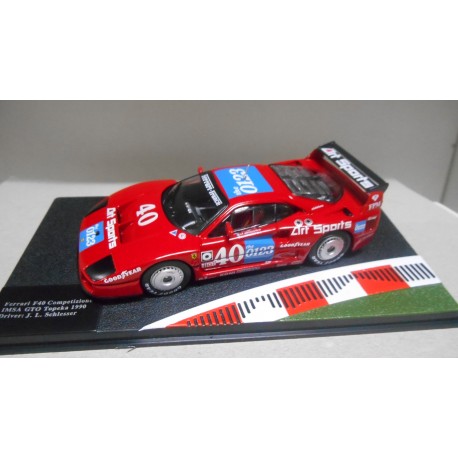 FERRARI F40 COMPETIZIONE IMSA GTO TOPEKA 1990 1:43 FERRARI RACING IXO