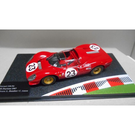 FERRARI 330 P4 24 H DAYTONA 1967 AMON-BANDINI 1:43 FERRARI RACING IXO