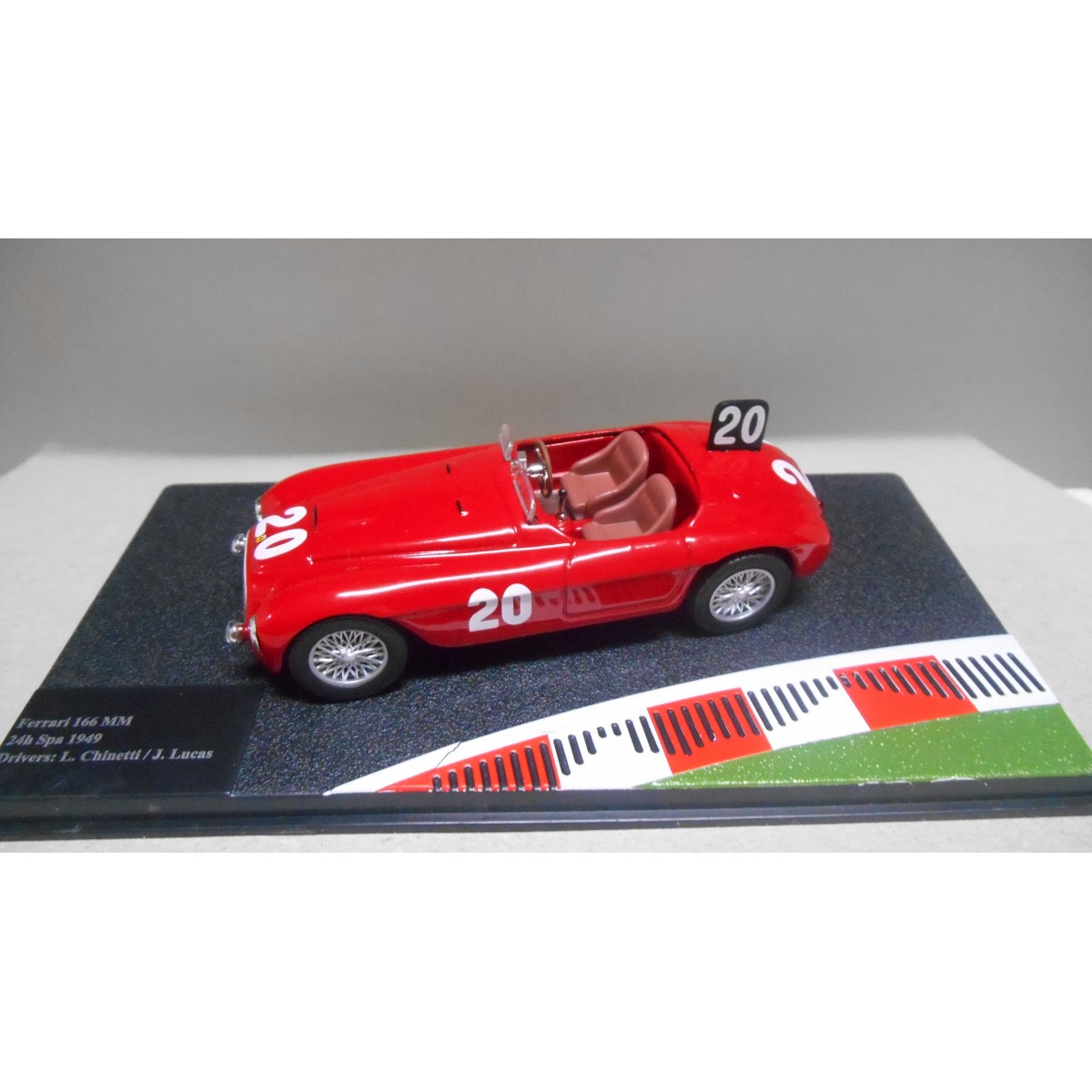 FERRARI 166 MM 24 H LE MANS 1949 1:43 FERRARI IXO PEANA