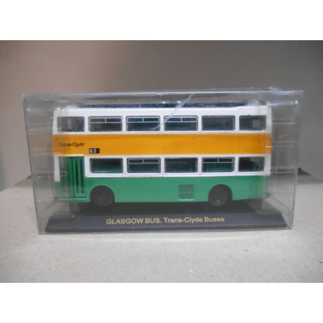 SCANIA METROPOLITAN GLASGOW TRANS-CLYDE 1:76 BRITBUS/BASE TOYS DEFECTO TECHO