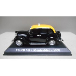 FORD V8 1950 TAXI MONTEVIDEO URUGUAY 1:43 ALTAYA IXO