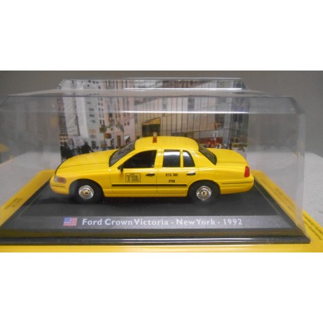 FORD CROWN VICTORIA 1992 TAXI NEW YORK USA 1:43 CENTAURIA IXO