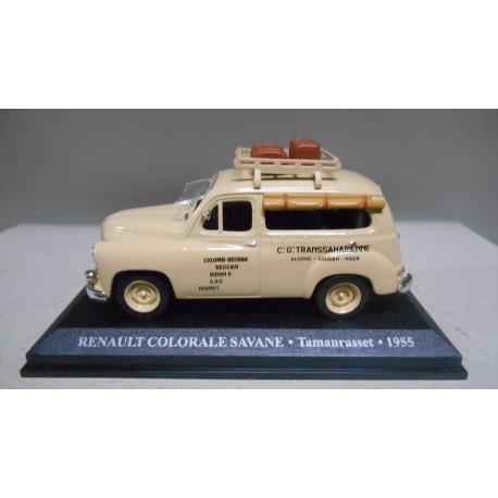 RENAULT COLORALE SAVANE 1955 TAXI TAMANRASSET ARGELIA 1:43 ALTAYA IXO