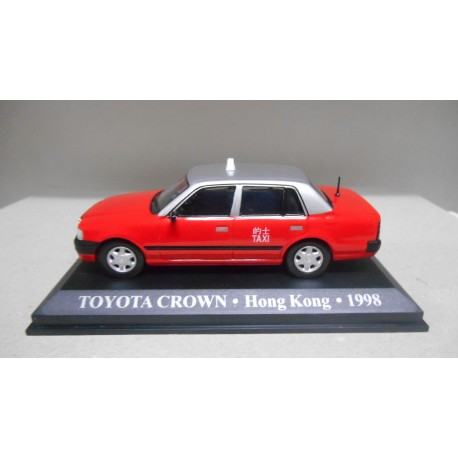 TOYOTA CROWN 1998 TAXI HONG KONG 1:43 ALTAYA IXO