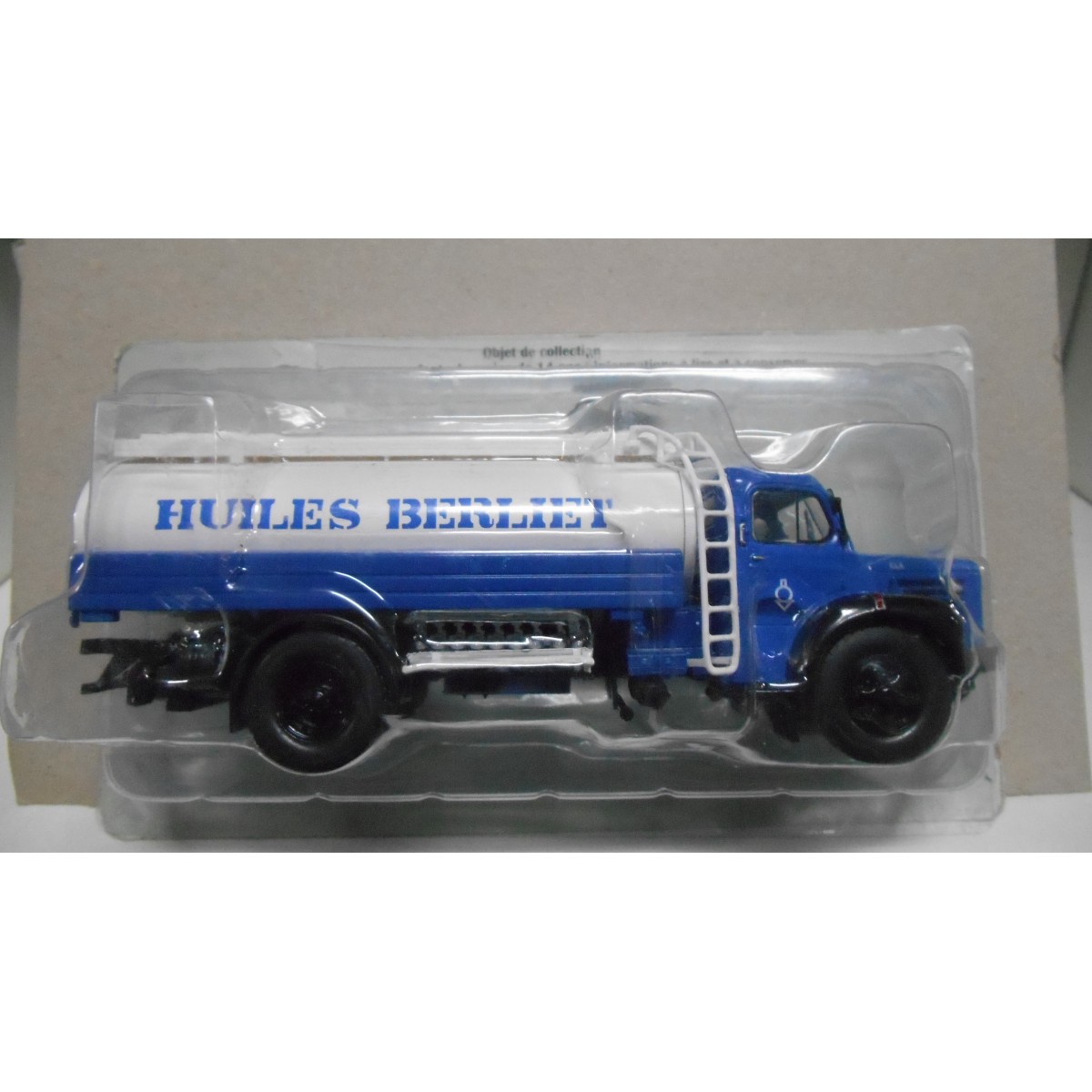 Maquette Camion Berliet GLR 8 M2 Minoterie Clechet Annecy - IXO Hachette 1/43 - Occasion Très Bon état