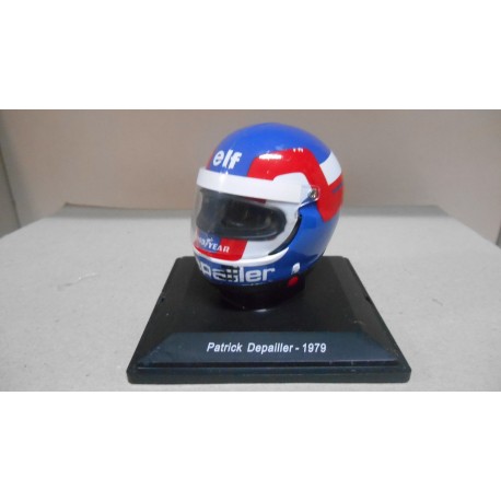 CASCO/HELMET FORMULA F1 1979 PATRICK DEPAILLER (LIGIER GITANES) 1:5 SPARK EDITIONS
