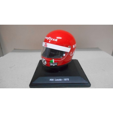 CASCO/HELMET FORMULA F1 1975 NIKI LAUDA (FERRARI) 1:5 SPARK EDITIONS