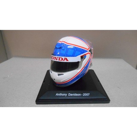 CASCO/HELMET FORMULA F1 2007 ANTHONY DAVIDSON (SUPER AGURI) 1:5 SPARK EDITIONS