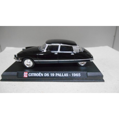 CITROEN DS 19 1965 PALLAS BLACK/NEGRO/NOIR 1:43 AUTOPLUS IXO