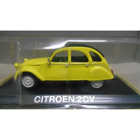 CITROEN 2CV JAUNE/YELLOW/AMARILLO 1:43 DeAGOSTINI IXO