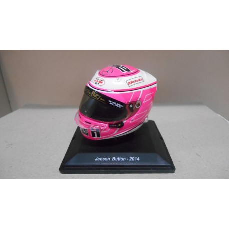 CASCO/HELMET FORMULA F1 2014 JENSON BUTTON (MCLAREN MERCEDES) 1:5 SPARK EDITIONS