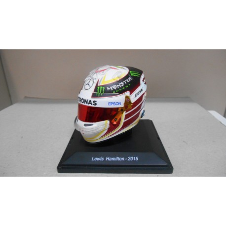 CASCO/HELMET FORMULA F1 2015 LEWIS HAMILTON (MERCEDES AMG) 1:5 SPARK EDITIONS