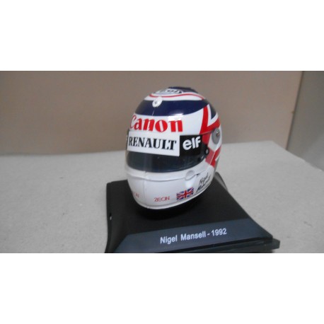 CASCO/HELMET FORMULA F1 1992 NIGEL MANSELL (WILLIAMS) 1:5 SPARK EDITIONS