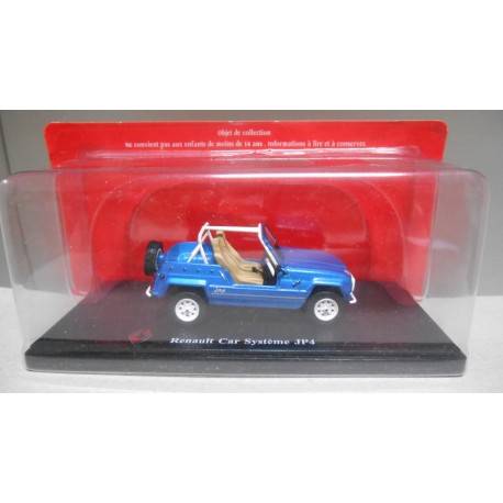 RENAULT 4 CAR SYSTEM JP4 1 :43 4L COLLECTION HACHETTE IXO