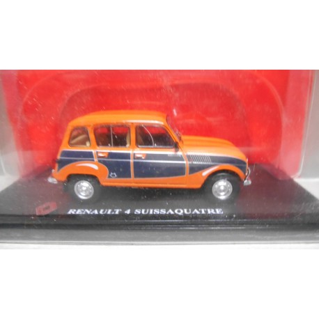 RENAULT 4 SUISSAQUATRE 1:43 4L COLLECTION HACHETTE IXO