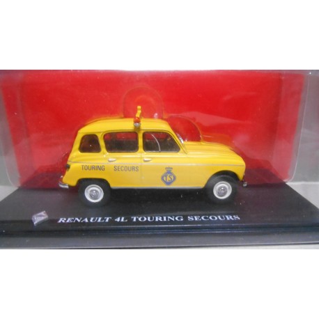 RENAULT 4 L TOURING SECOURS 1:43 4L COLLECTION HACHETTE IXO