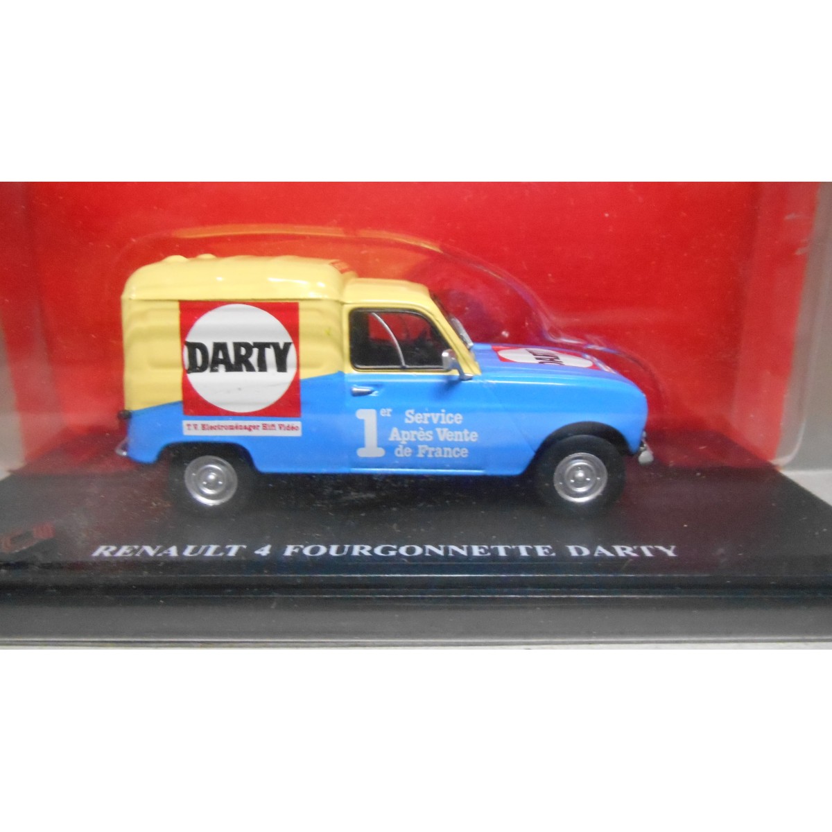 Miniature presse hachette - 1/43 – r4 4l renault 4 marchand de gl