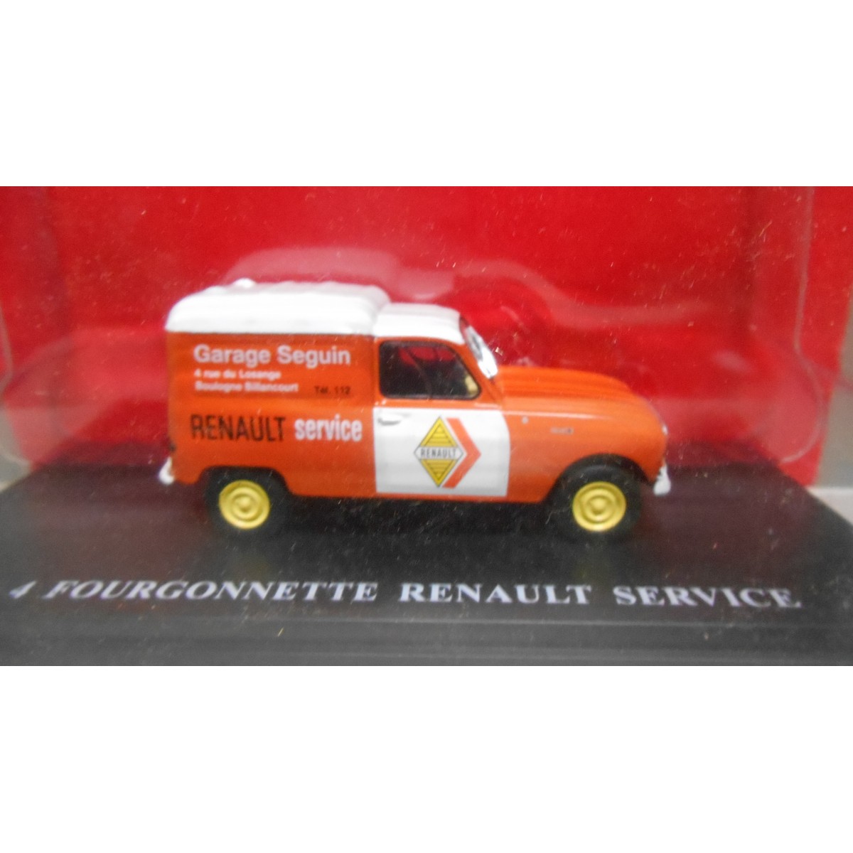 Maquette Renault 4L Iguana Kit Car Espagne - Hachette 1:43 - Édition Collection - Occasion