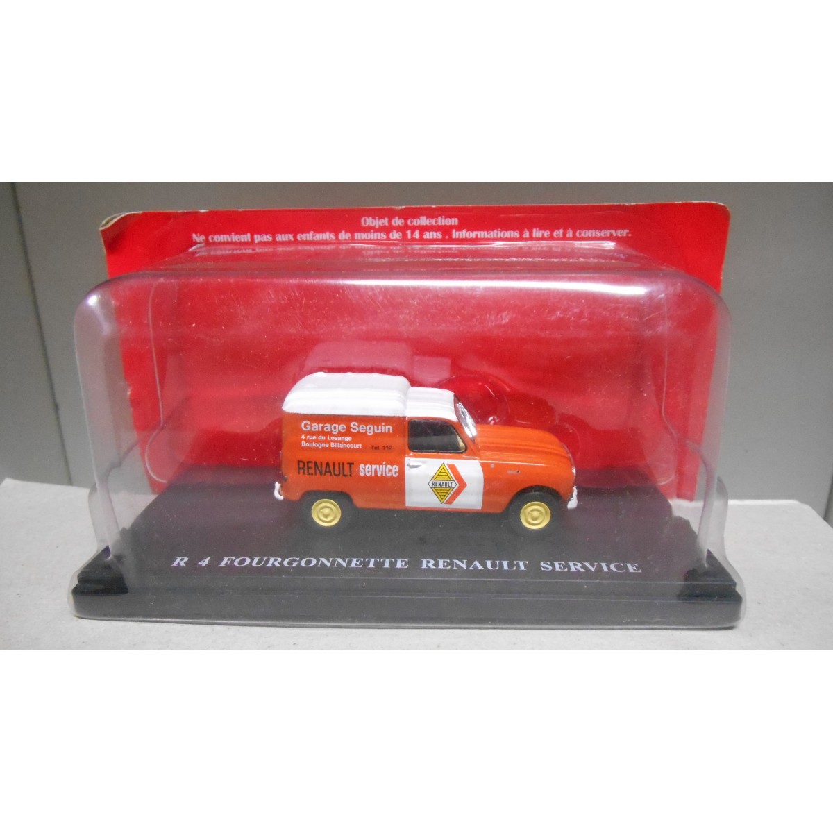 Modèle Réduit Renault 4L Iguana Kit Car Espagne - Collection Hachette échelle 1:43 - Occasion Comme Neuf