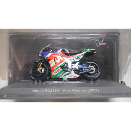 HONDA RC213V 2021 ALEX MARQUEZ MOTO GP 1:18 ALTAYA IXO RETRO ROTO