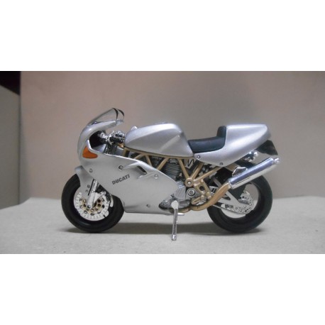 DUCATI SUPERSPORT 900 FE SILVER MOTO/BIKE 1:18 MAISTO