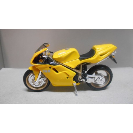 DUCATI 748 YELLOW MOTO/BIKE 1:18 MAISTO