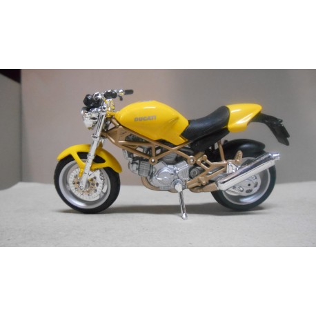 DUCATI MONSTER 900 YELLOW MOTO/BIKE 1:18 MAISTO