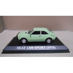 SEAT 1200 SPORT BOCANEGRA 1976 1:43 ALTAYA IXO