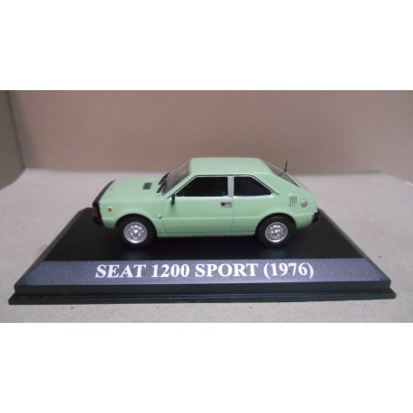 SEAT 1200 SPORT BOCANEGRA 1976 1:43 ALTAYA IXO