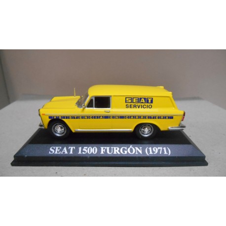 SEAT 1500 FAMILIAR/FURGON ASISTENCIA CARRETERA 1971 1:43 ALTAYA IXO