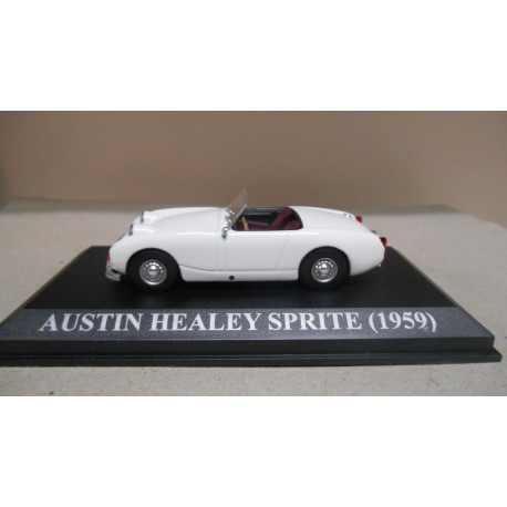 AUSTIN HEALEY SPRITE 1959 MATRICULA ESPAÑA 1:43 ALTAYA IXO