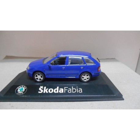 SKODA FABIA COMBI BLUE/AZUL 1:43 ABREX