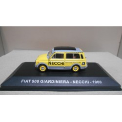 FIAT 500 GIARDINIERA 1960 NECCHI 1:43 EAGLEMOSS IXO