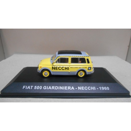 FIAT 500 GIARDINIERA 1960 NECCHI 1:43 EAGLEMOSS IXO