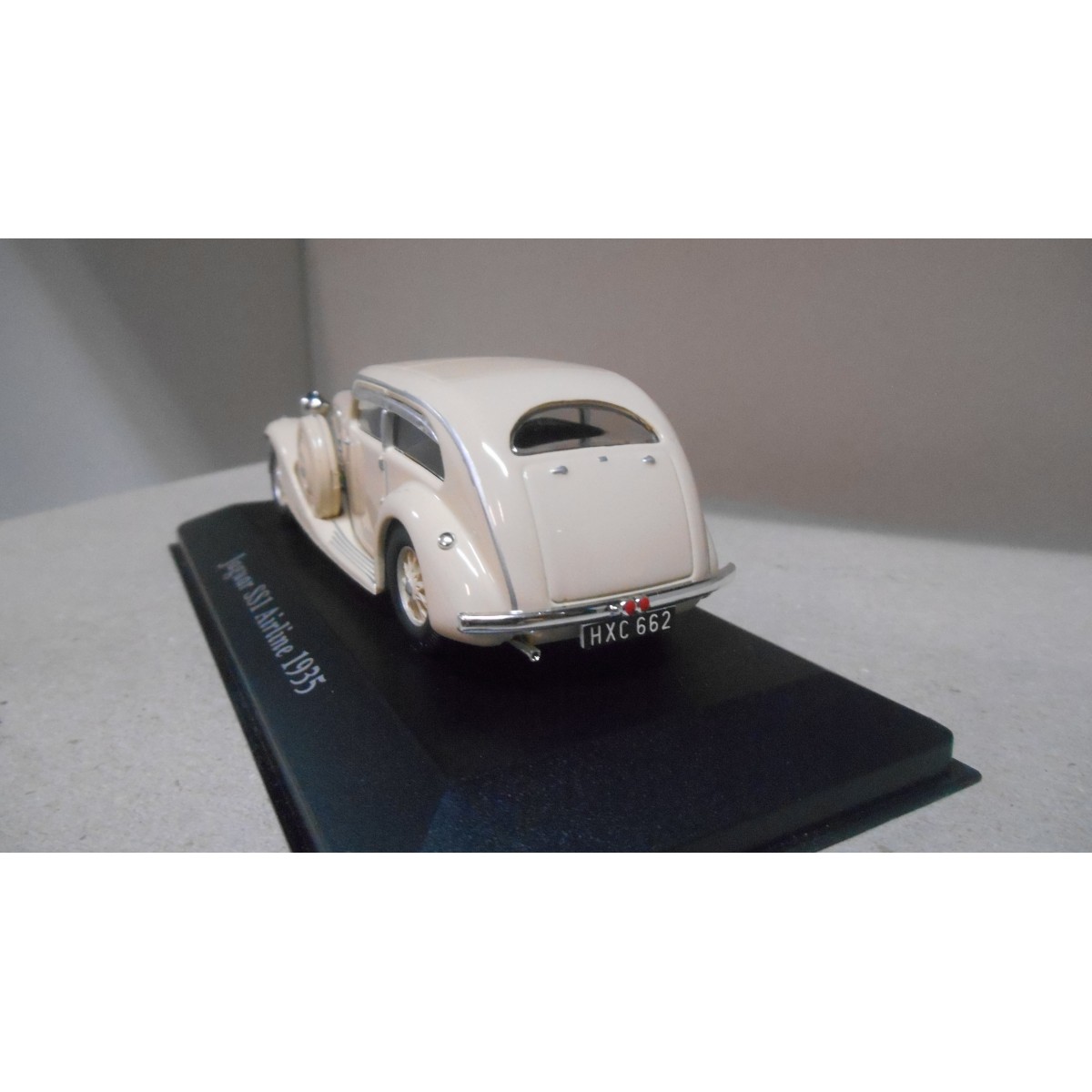 Miniature Voiture GFCC Toys Jaguar SS1 Airline 1935, 1/43, Crème, édition Limitée