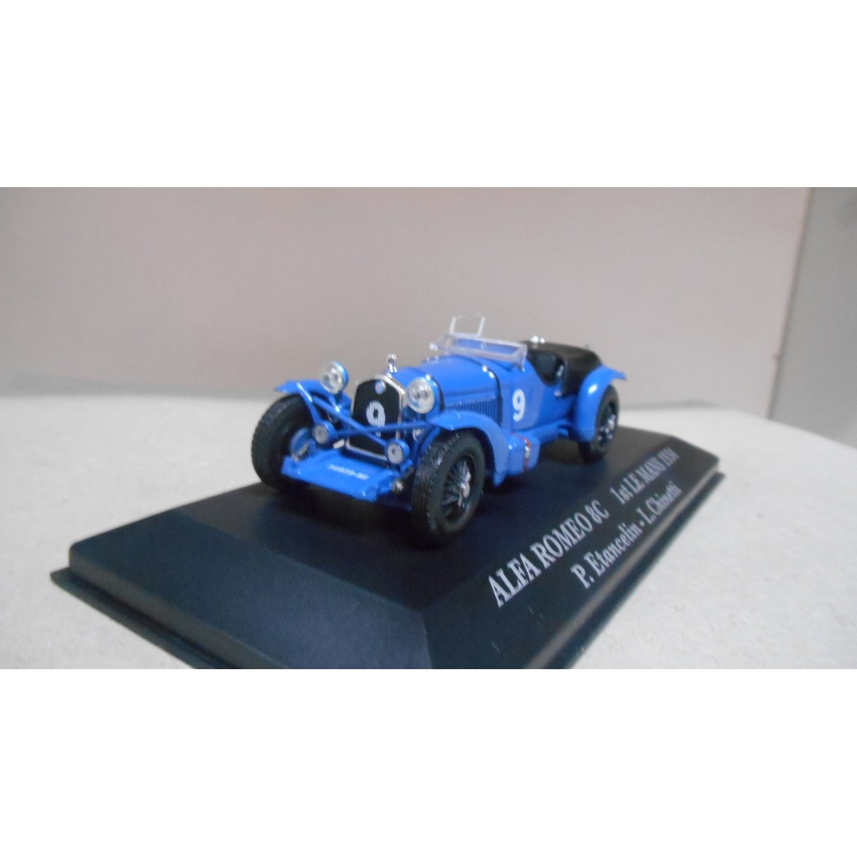 ALFA ROMEO 8C WINNER 24H LE MANS 1934 CLASSIC CARS 143 ALTAYA IXO