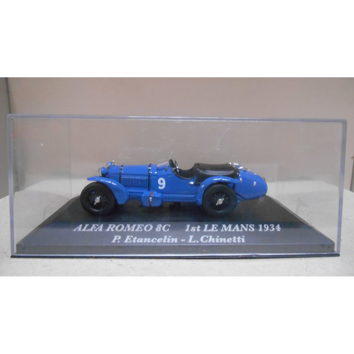 ALFA ROMEO 8C WINNER 24H LE MANS 1934 CLASSIC CARS 143 ALTAYA IXO