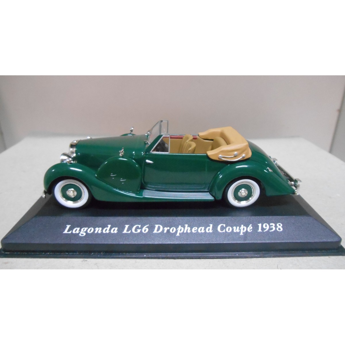 LAGONDA LG6 DROPHEAD COUPE 1938 CLASSIC CARS 1:43 ALTAYA IXO - BCN