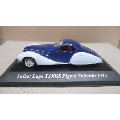 TALBOT LAGO T150SS FIGONI FALASCHI 1938 CLASSIC CARS 1:43 ALTAYA IXO