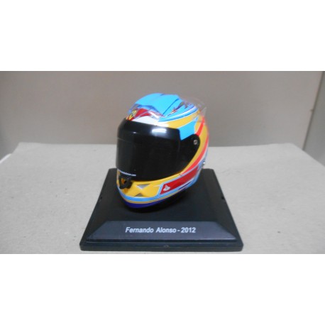 CASCO/HELMET FORMULA F1 2012 FERNANDO ALONSO 1:5 SPARK