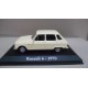 RENAULT 6 1970 CREAM/WHITE 1:43 RBA IXO HARD BOX