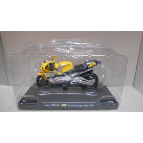 HONDA NSR 500 WORLD CHAMPIONSHIP 2000 VALENTINO ROSSI MOTO/BIKE 1:18 ALTAYA IXO