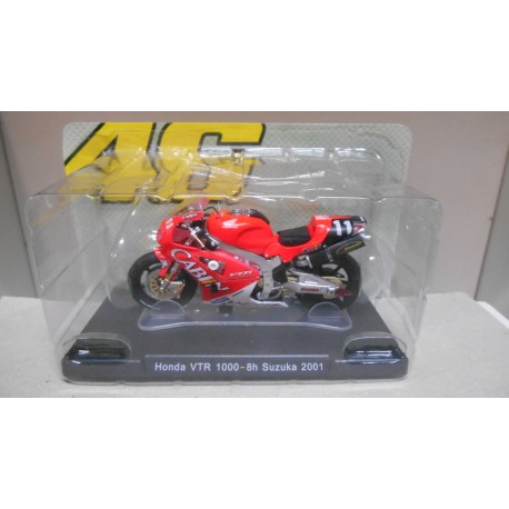 HONDA VTR 1000 8H SUZUKA 2001 VALENTINO ROSSI MOTO/BIKE 1:18 ALTAYA IXO