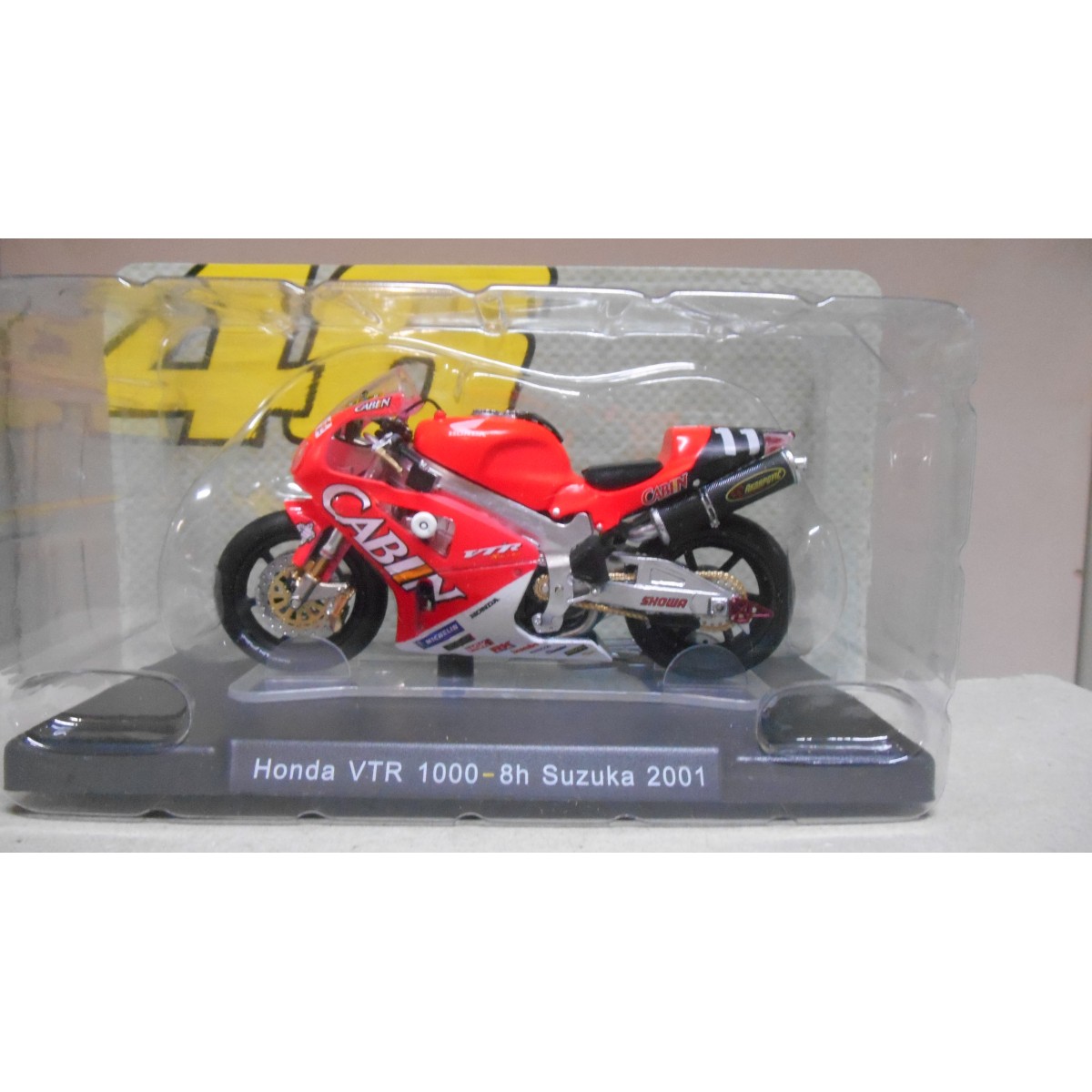Altaya HONDA VTR 1000 8H SUZUKA 2001 VALENTINO ROSSI MOTO/BIKE 1:18 ALTAYA IXO 