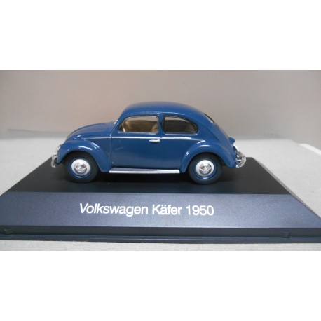 VOLKSWAGEN KAFER/BEETLE/COX 1950 VW GERMANY 1:43 DeAGOSTINI IXO