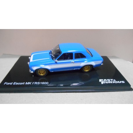 FORD ESCORT MKI RS1600 FAST & FURIOUS 1:43 ALTAYA IXO