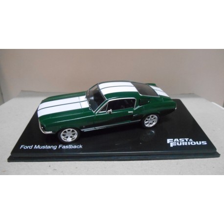 FORD MUSTANG FASTBACK FAST & FURIOUS 1:43 ALTAYA IXO