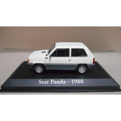 SEAT PANDA 1980 WHITE/BLANCO 1:43 RBA IXO HARD BOX
