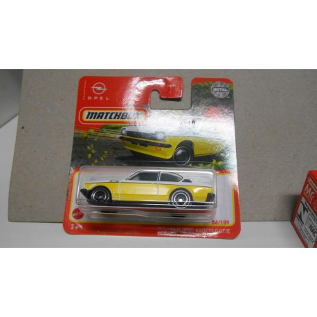 OPEL KADETT 1975 C GT/E ESCOGER/CHOOSE/CHOISIR 1:64 MATCHBOX